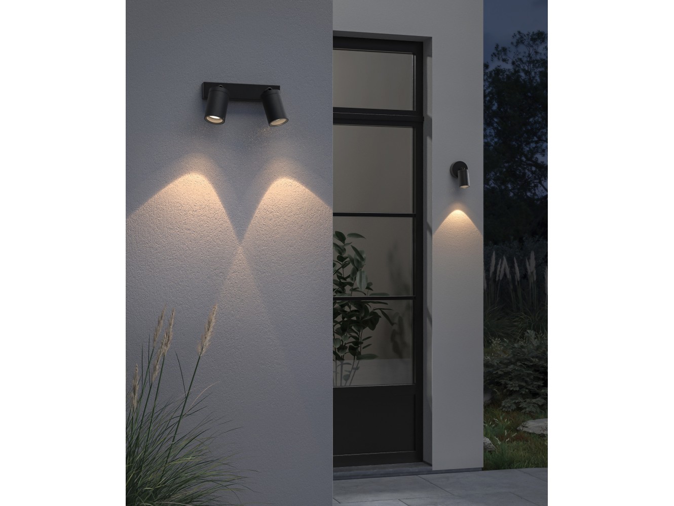 Astro Lámpara exterior Dartmouth Twin Spotlight