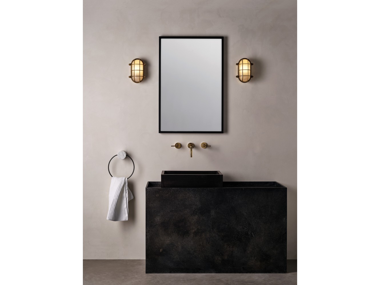 Astro Aplique de exterior Thurso Oval