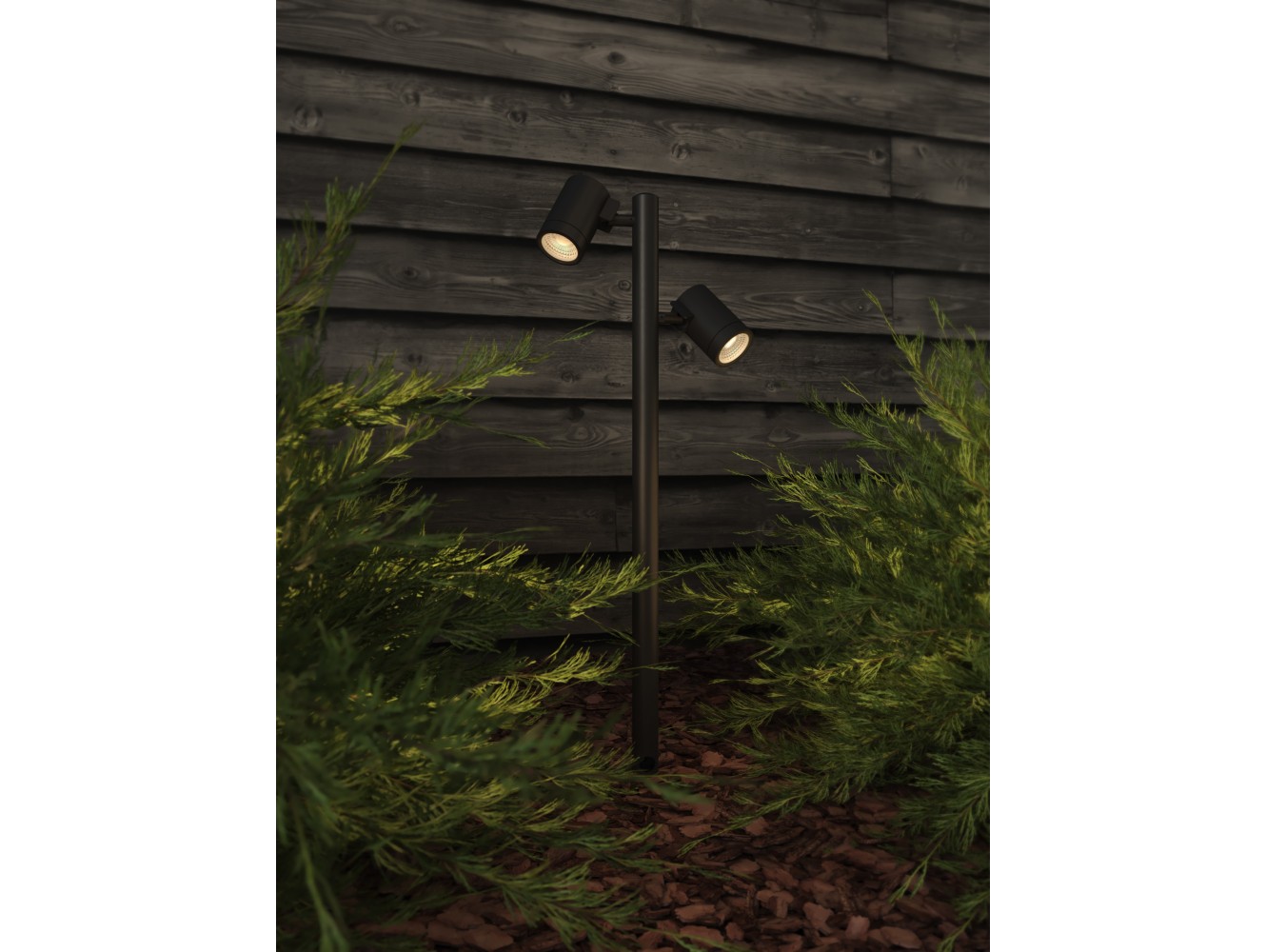 Astro Lámpara exterior Bayville Spike Spot 900 Twin
