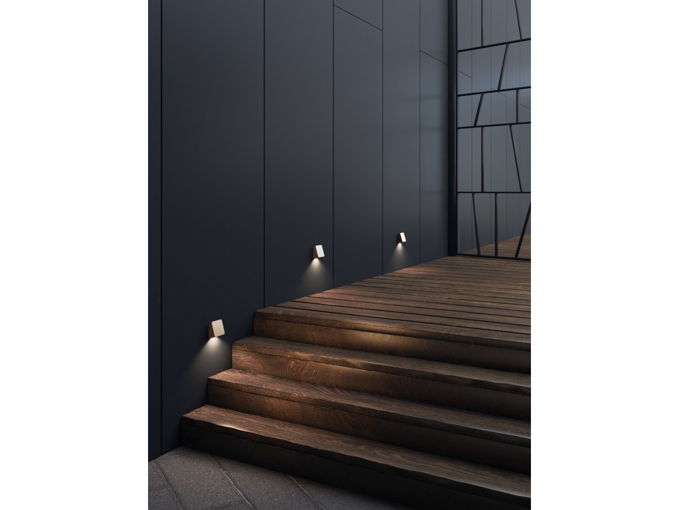 Astro Aplique de exterior Incline Single