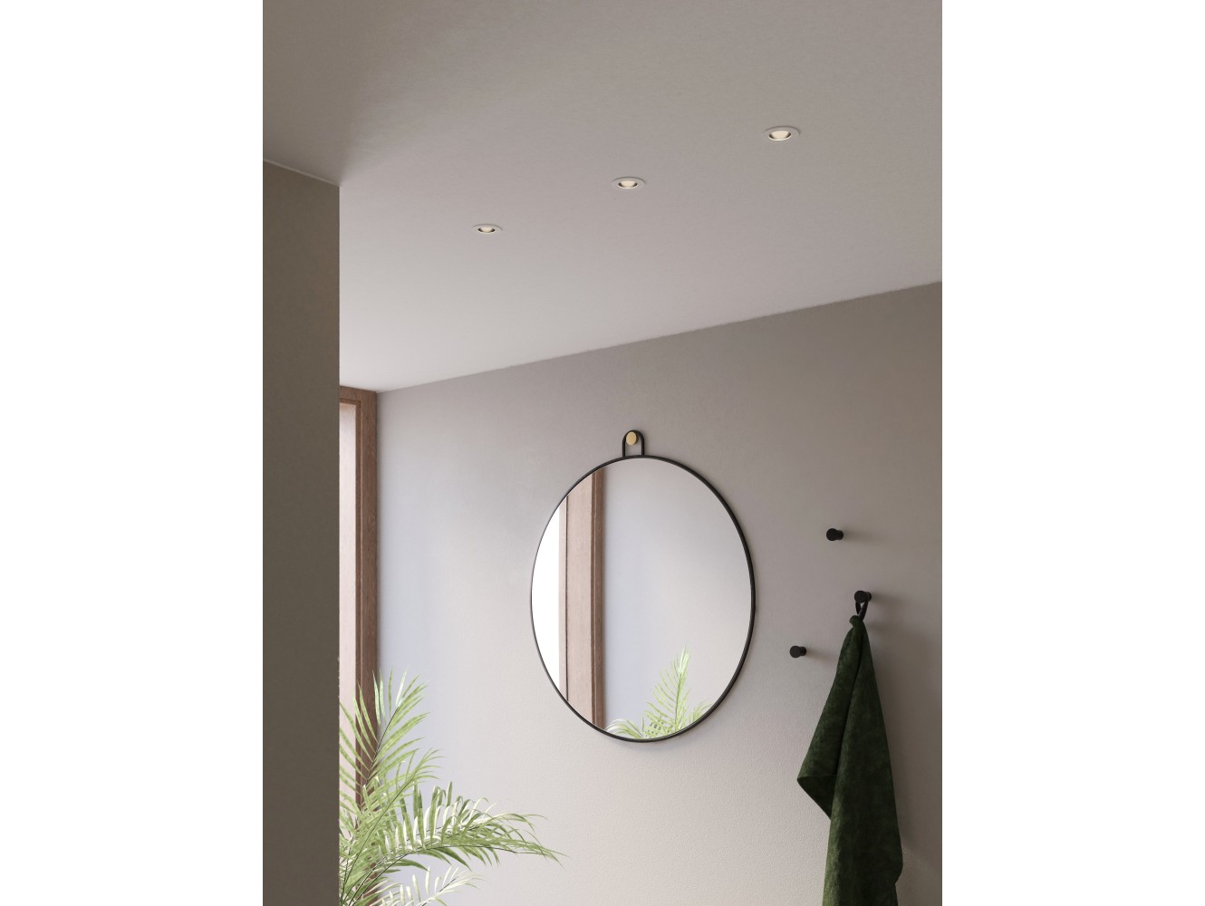 Astro Lámpara de Techo Pinhole Slimline Round Fixed Fire-Rated IP65