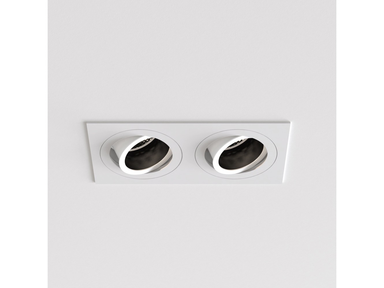 Astro Lámpara de Techo Pinhole Square Twin Adjustable