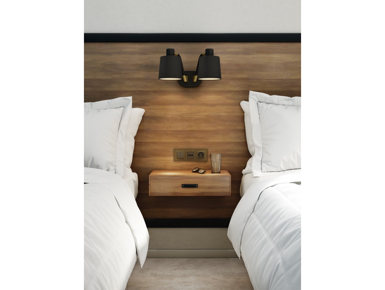 Astro Aplique de Pared Edward Twin