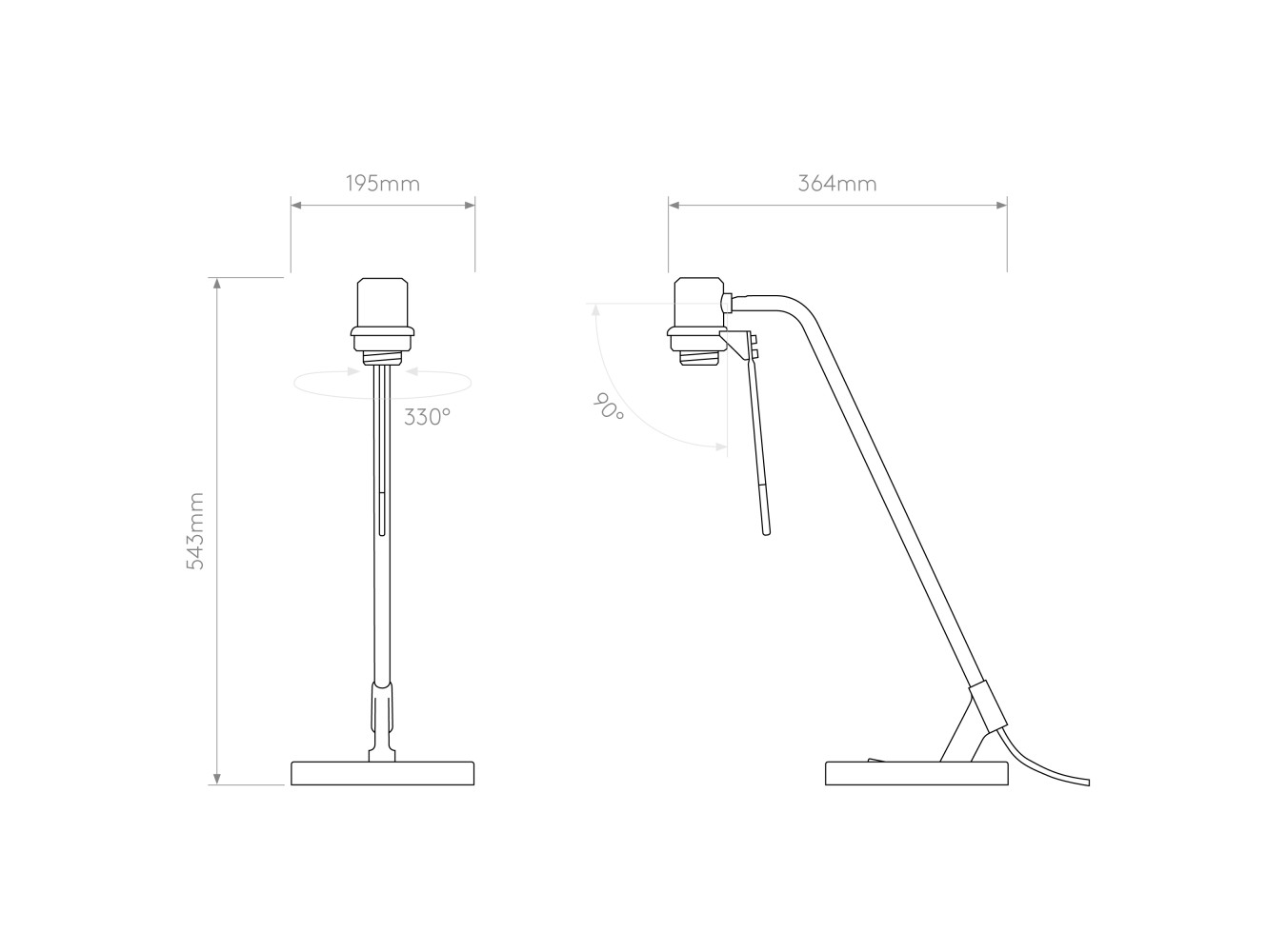 Astro Lámpara de Sobremesa Edward Desk