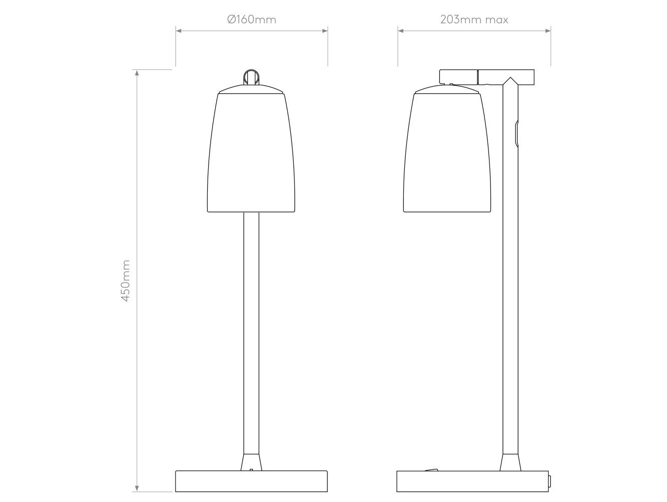 Astro Lámpara de Sobremesa Carlton Desk