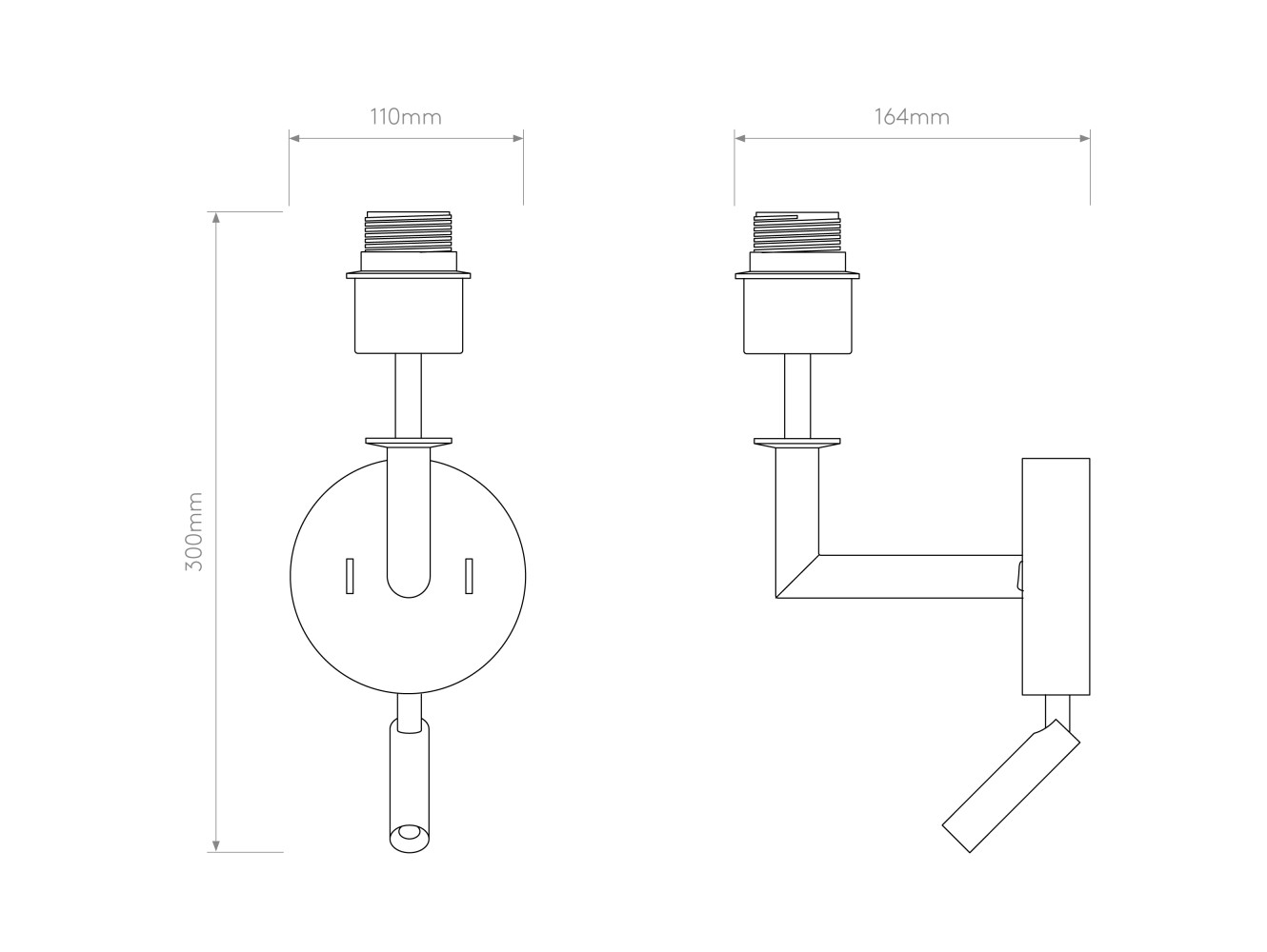 Astro Aplique de Pared Club Reader