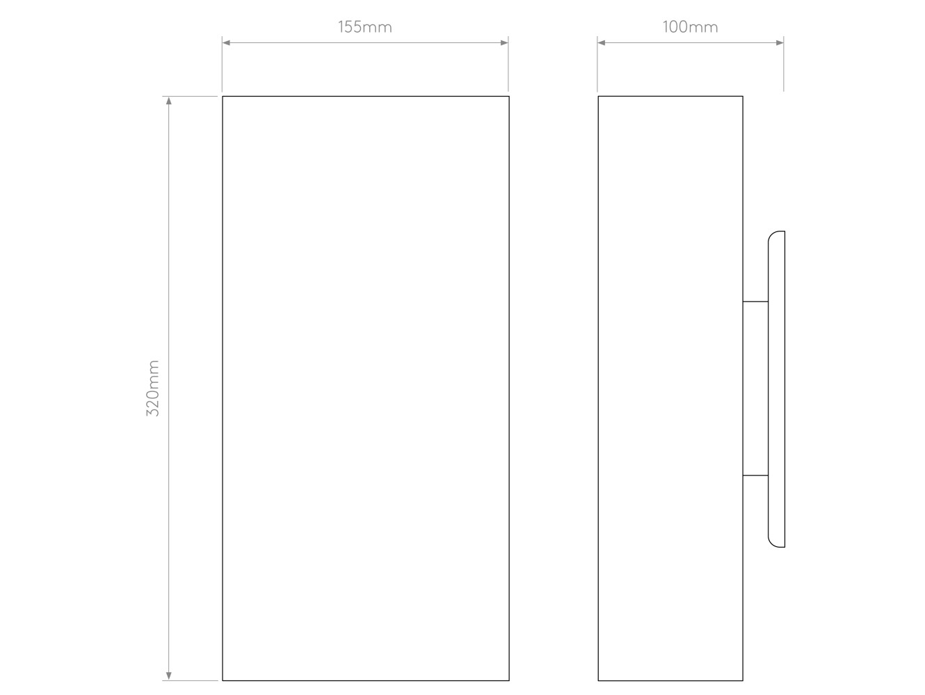 Astro Aplique de Pared Comino 155