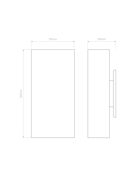 Astro Aplique de Pared Comino 155
