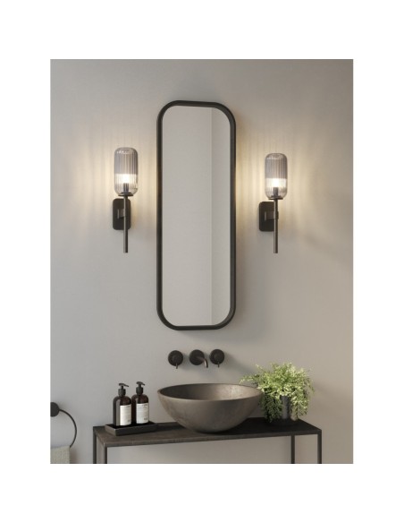 Astro Pantalla Tacoma Reed Ribbed Glass