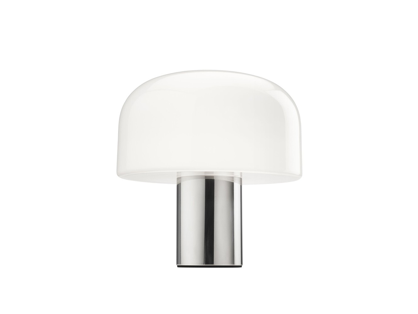 Flos Bellhop Glass T – Lámpara de sobremesa con difusor de vidrio opalino