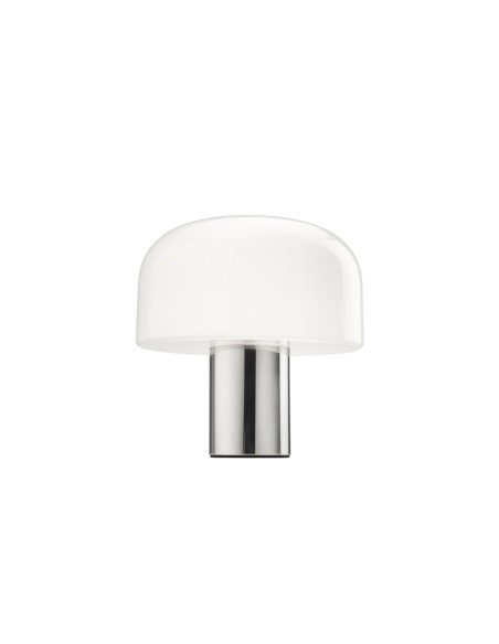 Flos Bellhop Glass T – Lámpara de sobremesa con difusor de vidrio opalino