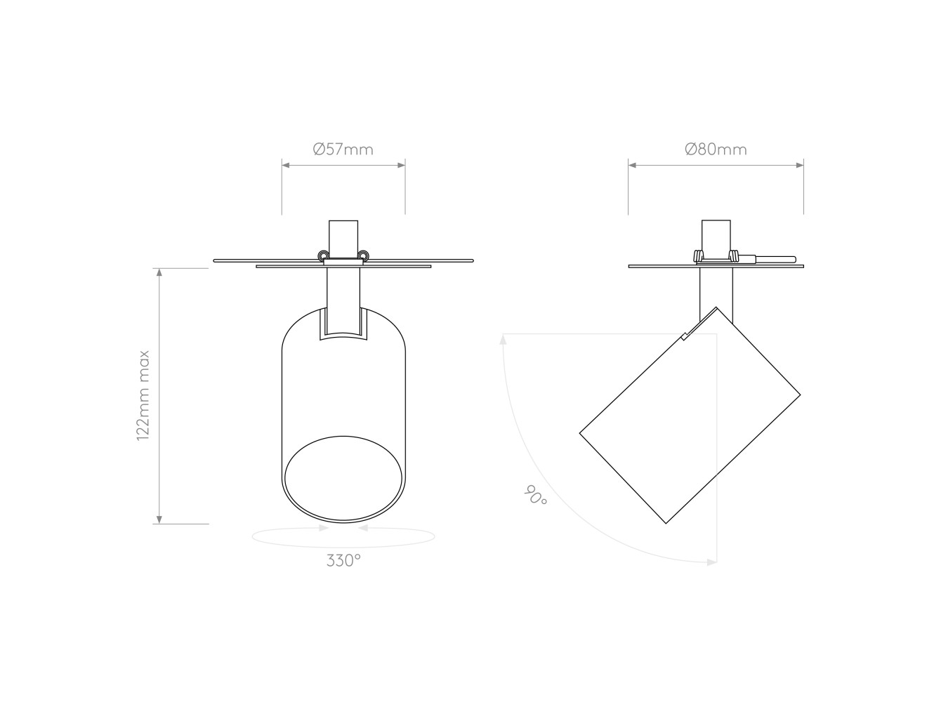 Astro Aplique de Pared Ascoli Recessed