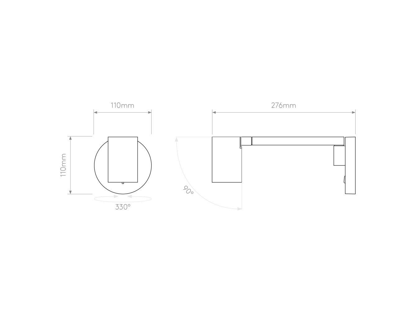 Astro Aplique de Pared Ascoli Swing