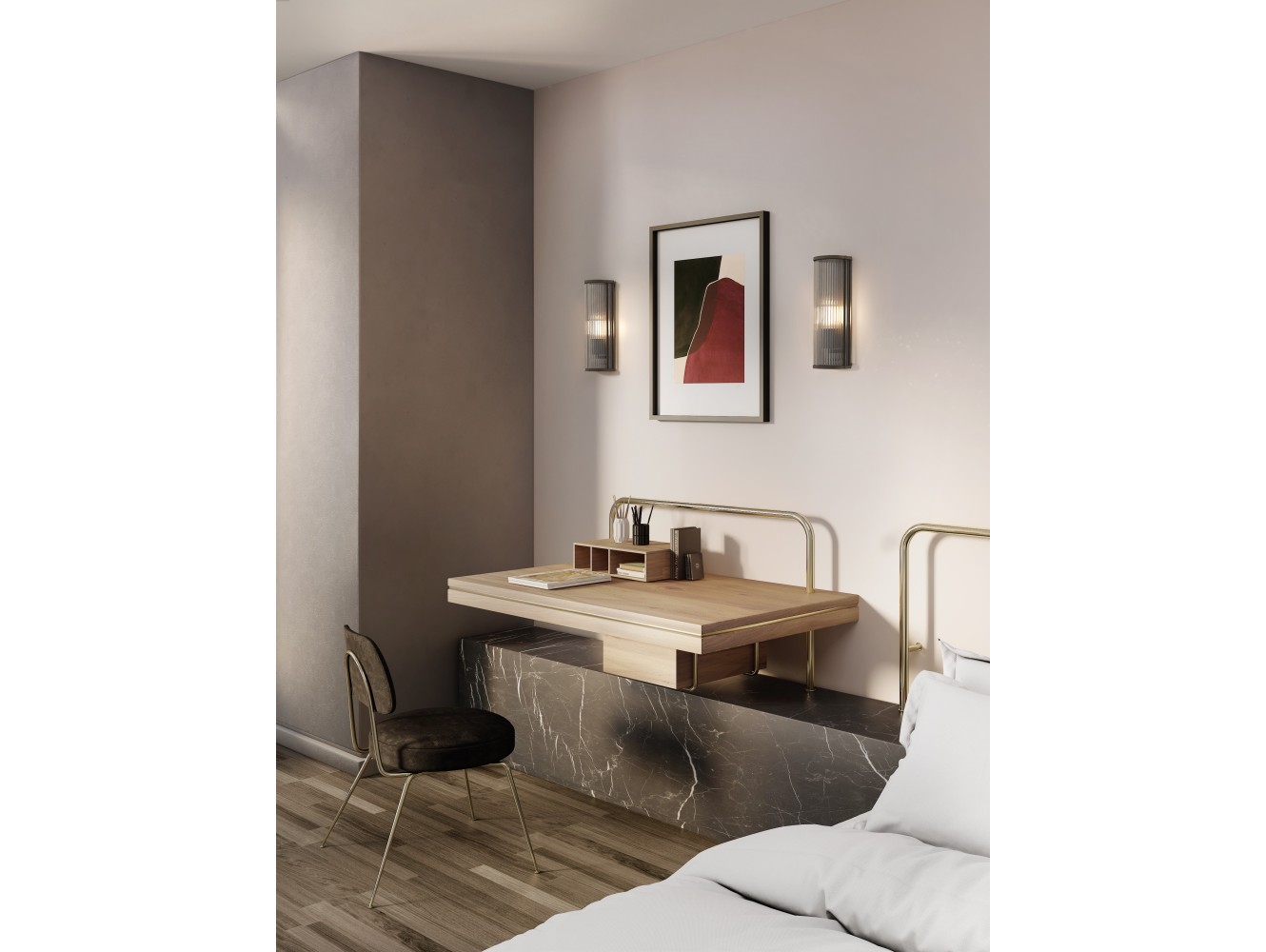 Astro Aplique de Pared Avignon Round 375