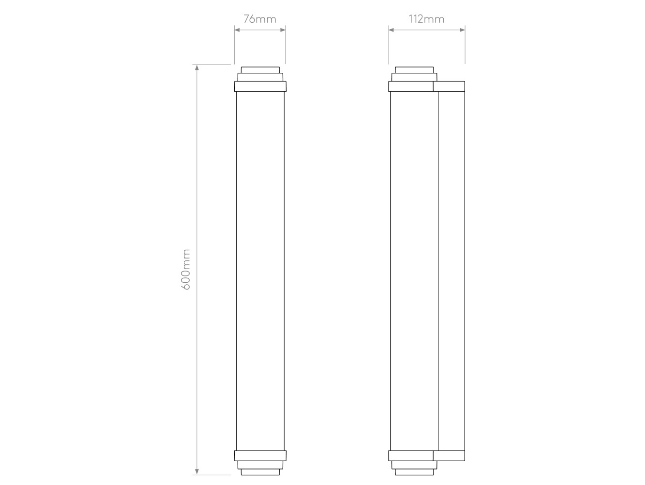 Astro Aplique de Pared Burlington 600