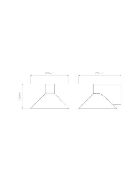 Astro Aplique de Pared Conic