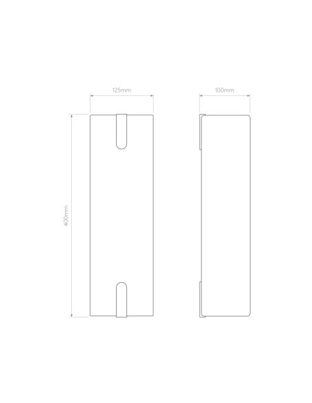 Astro Aplique de Pared Elba 400 Wall