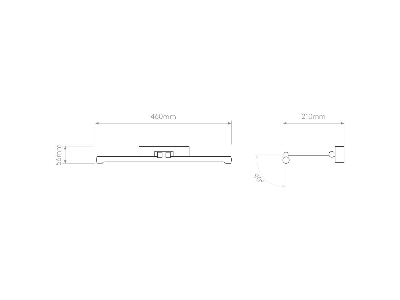 Astro Aplique de Pared Goya 460 LED
