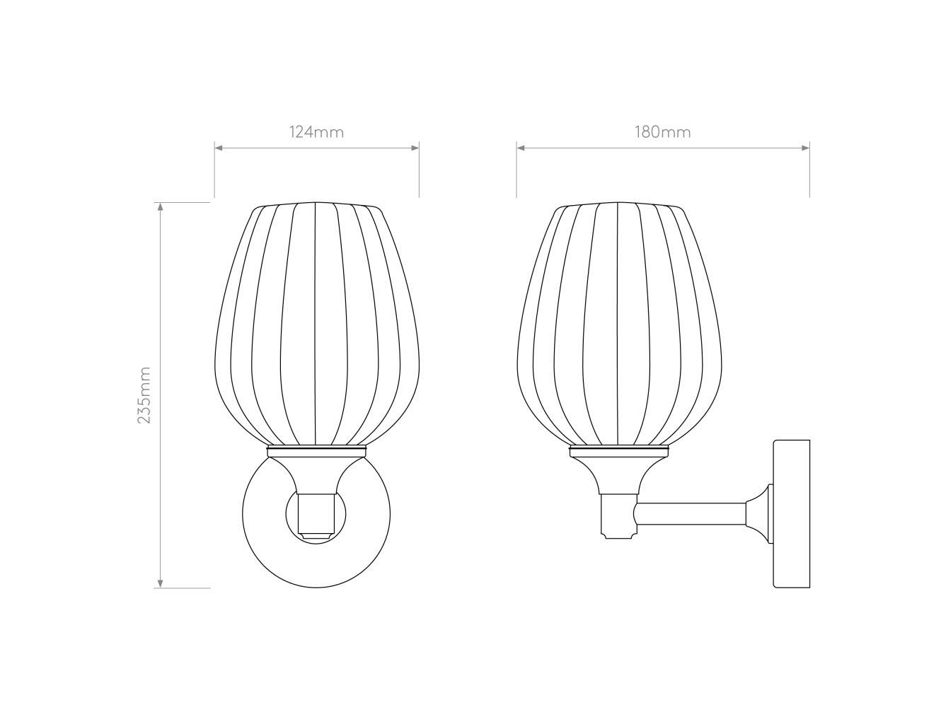 Astro Aplique de Pared Liberty