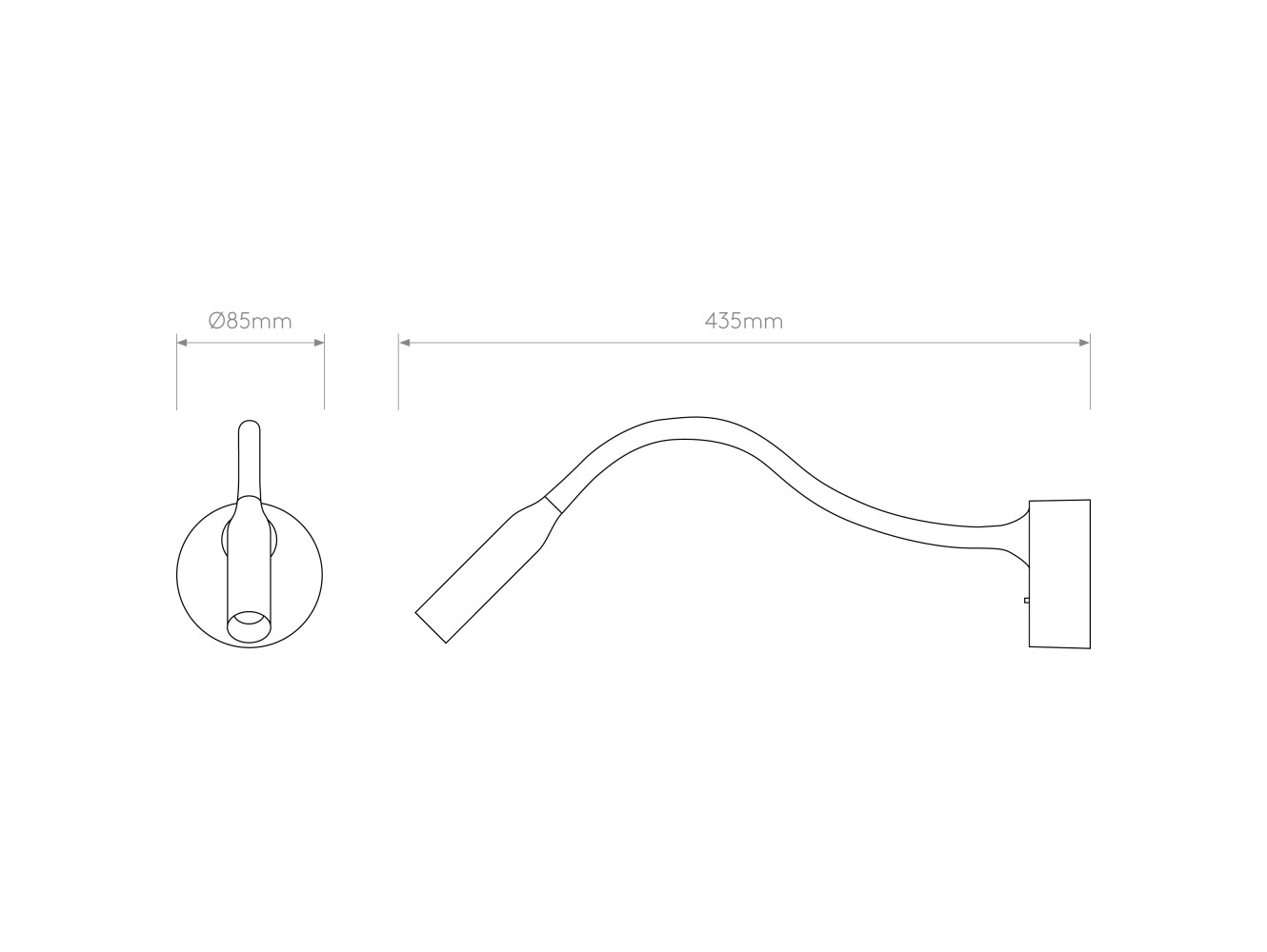 Astro Aplique de Pared Lucca Surface