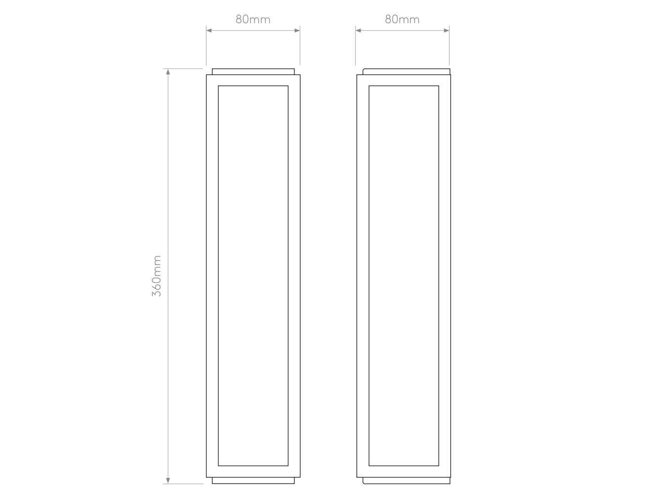 Astro Aplique de Pared Mashiko 360 Classic