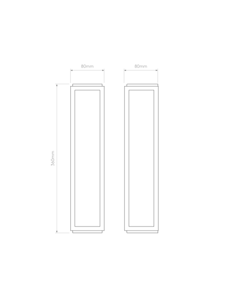 Astro Aplique de Pared Mashiko 360 Classic