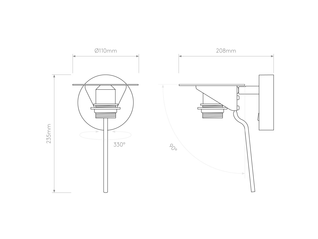 Astro Aplique de Pared Mitsu Wall