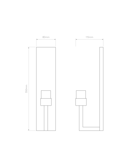 Astro Aplique de Pared Riva 350