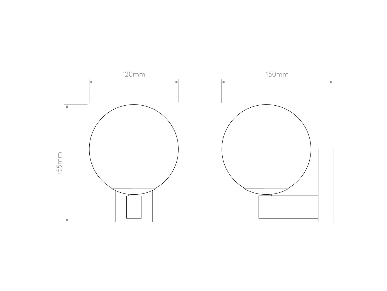 Astro Aplique de Pared Sagara