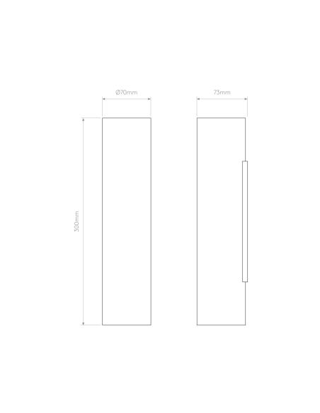 Astro Aplique de Pared Yuma 300 LED