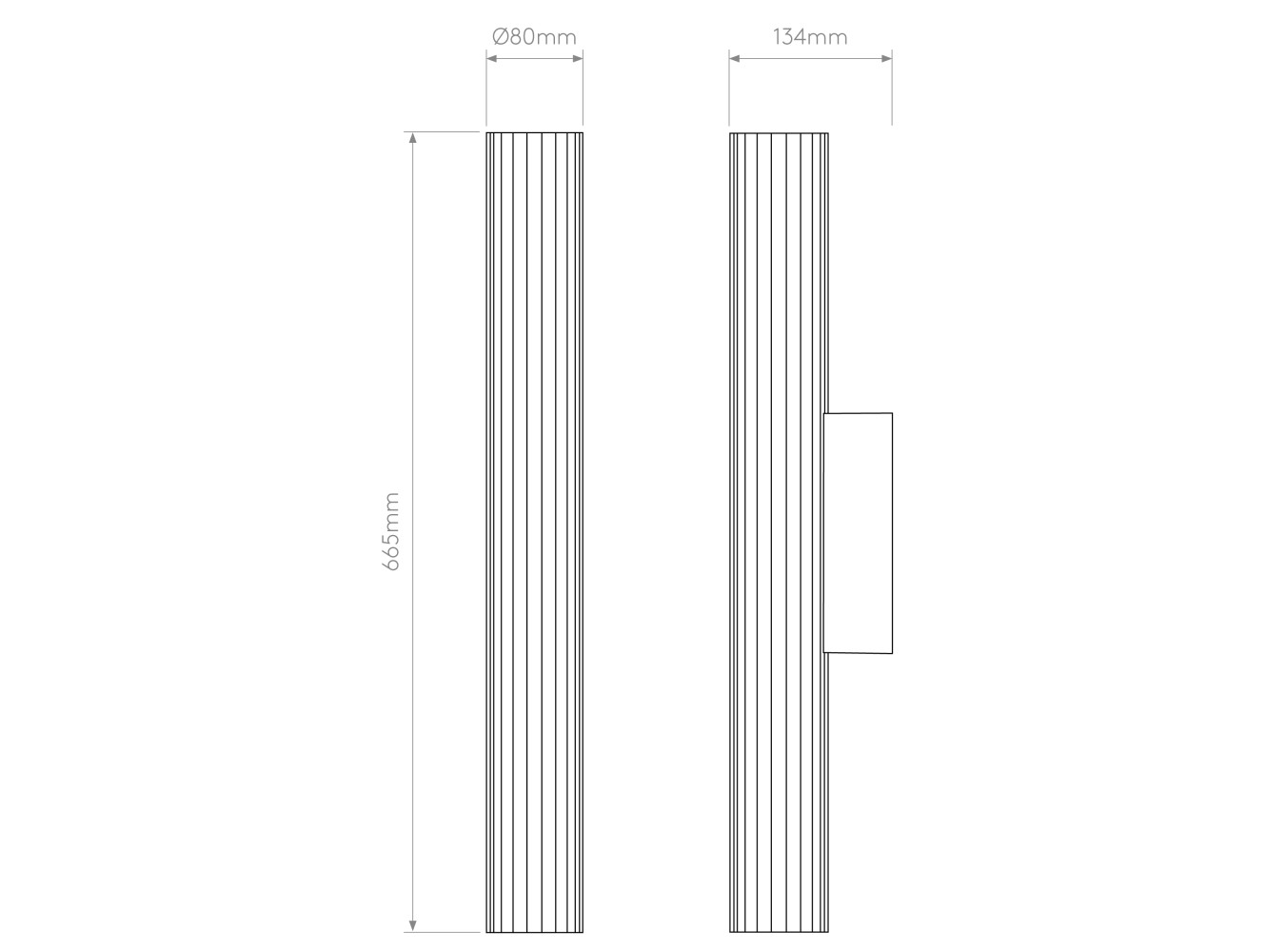 Astro Aplique de Pared io 665