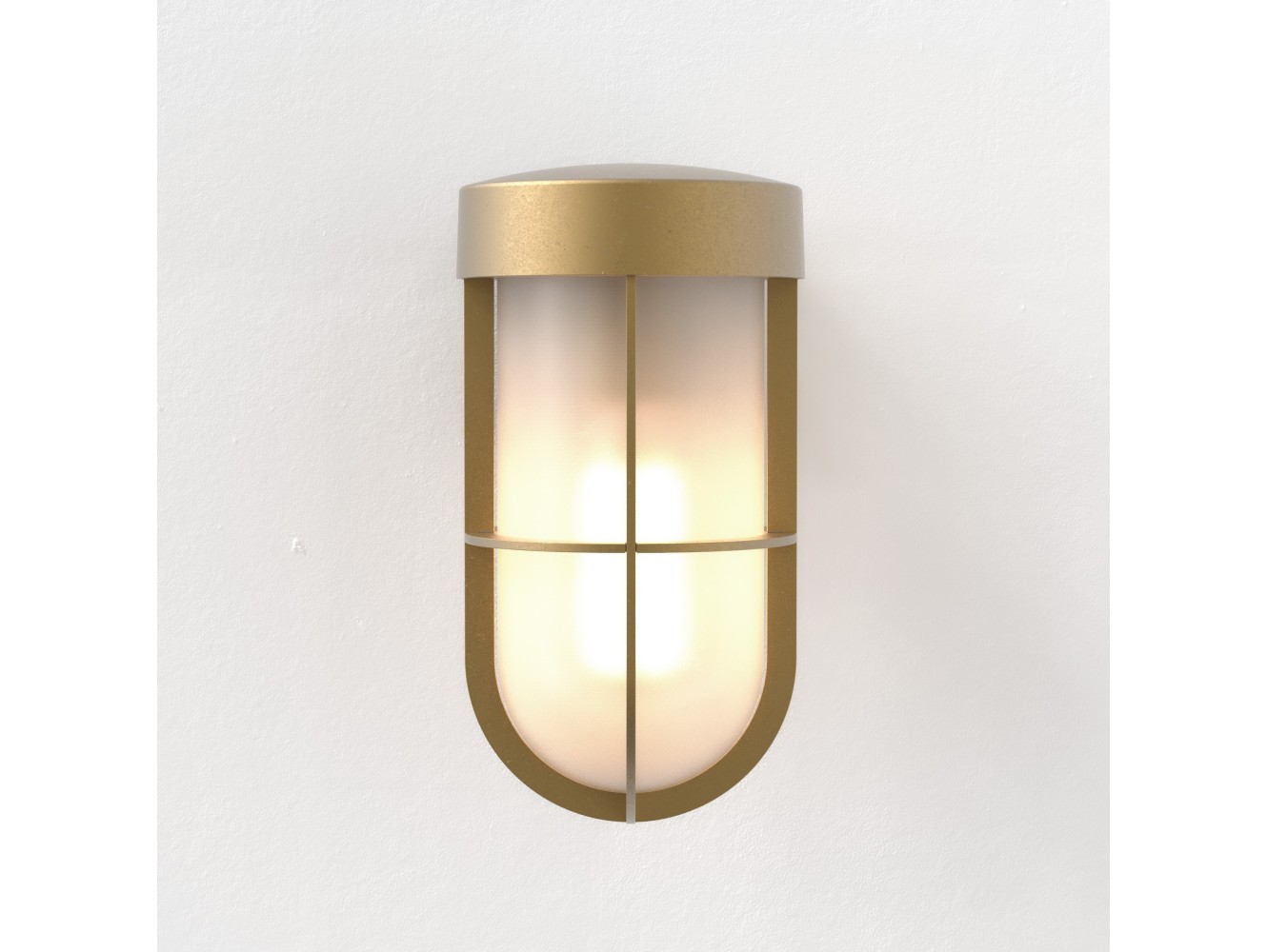 Astro Aplique de exterior Cabin Wall Frosted