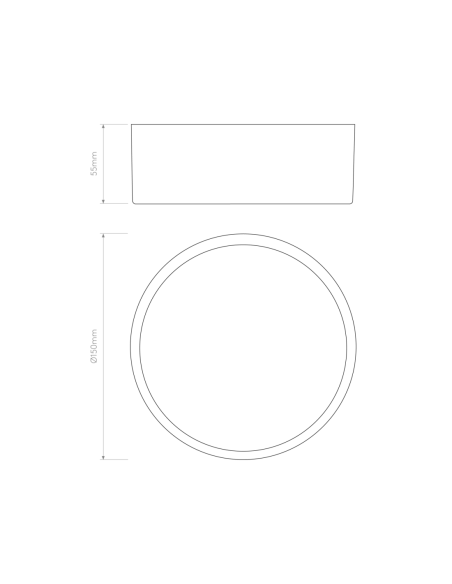 Astro Aplique de exterior Kea 150 Round