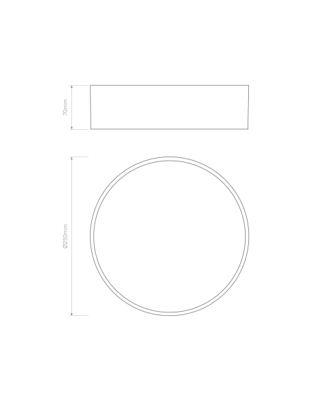 Astro Aplique de exterior Kea 250 Round