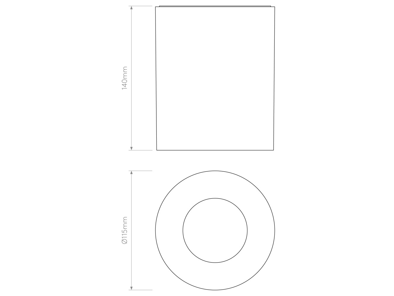 Astro Focos exteriores Kos Round 140 LED