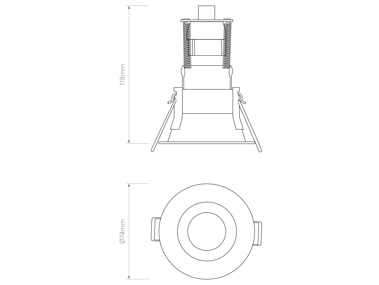 Astro Lámpara de Techo Minima Mini