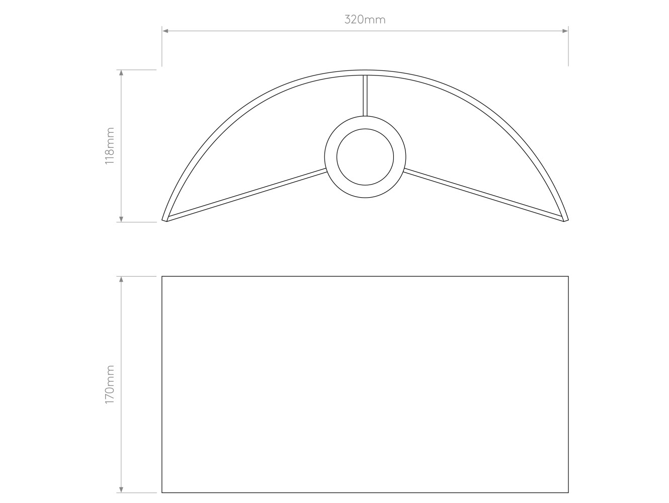 Astro Pantalla Semi Drum 320