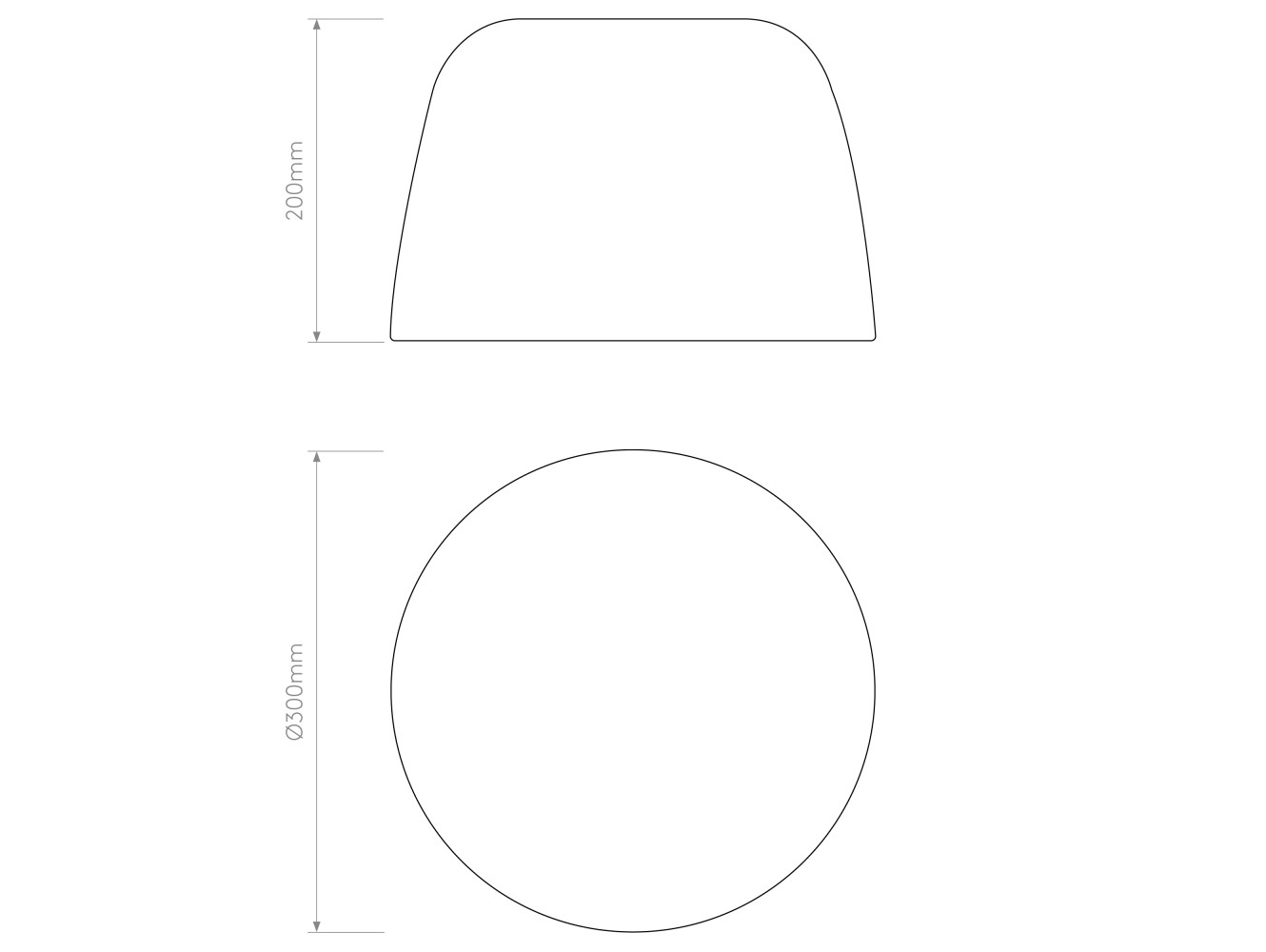 Astro Lámpara de Techo Taiko 300