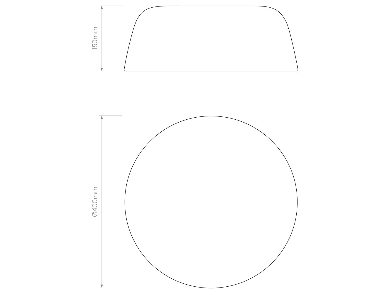 Astro Lámpara de Techo Taiko 400