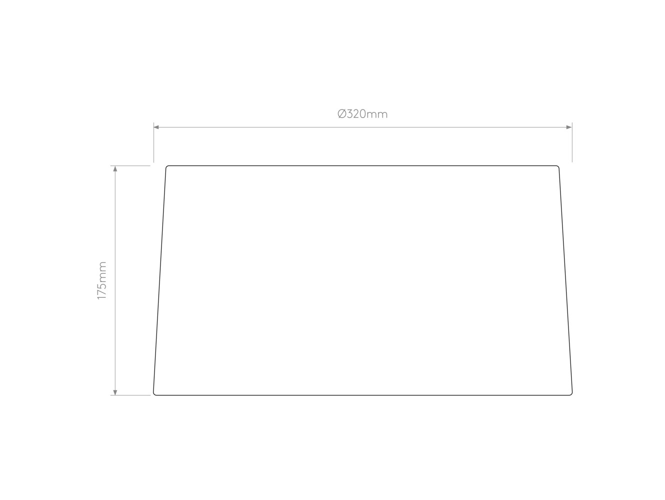 Astro Pantalla Tapered 320 Pendant
