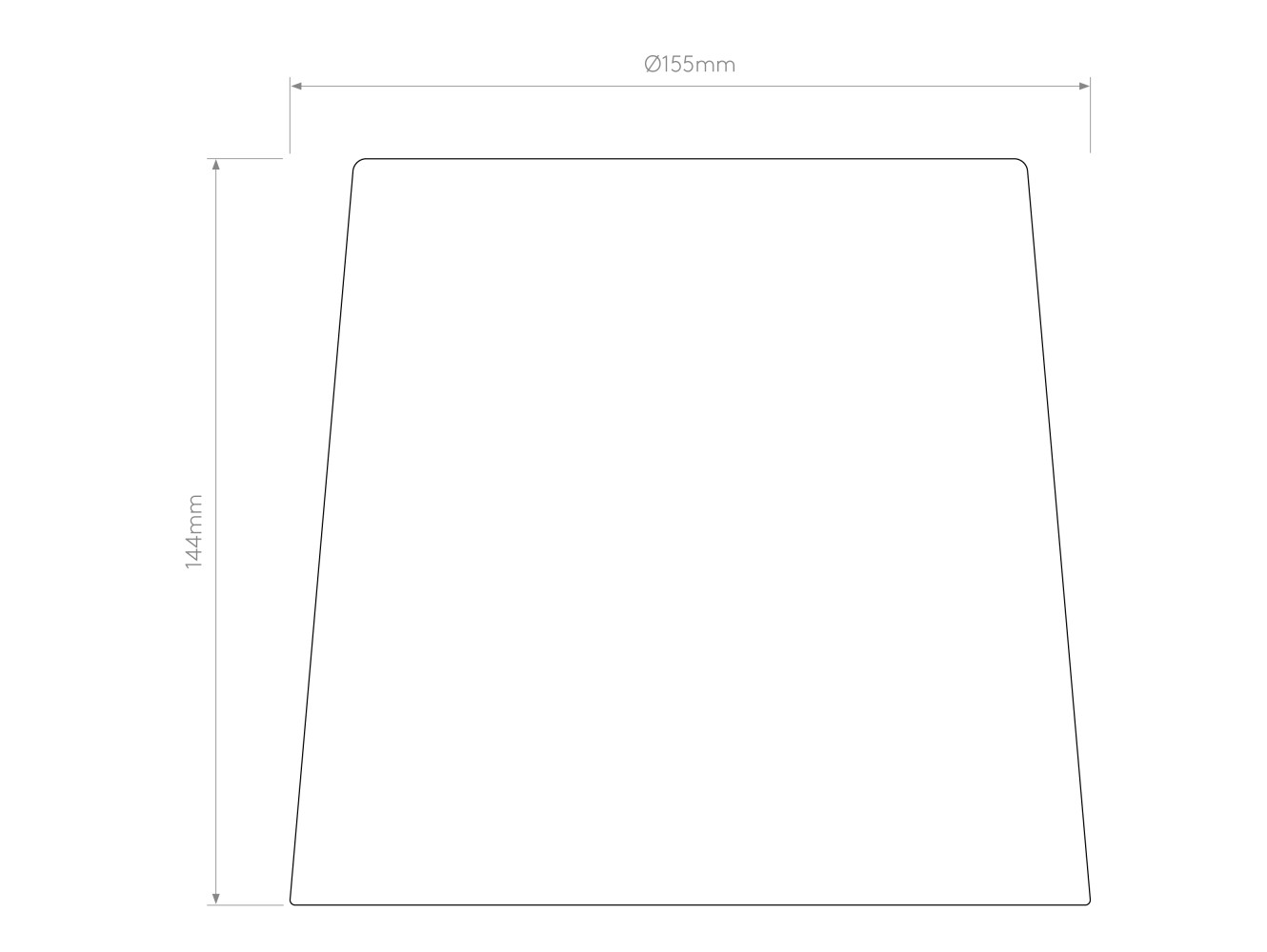 Astro Pantalla Tapered Drum 155