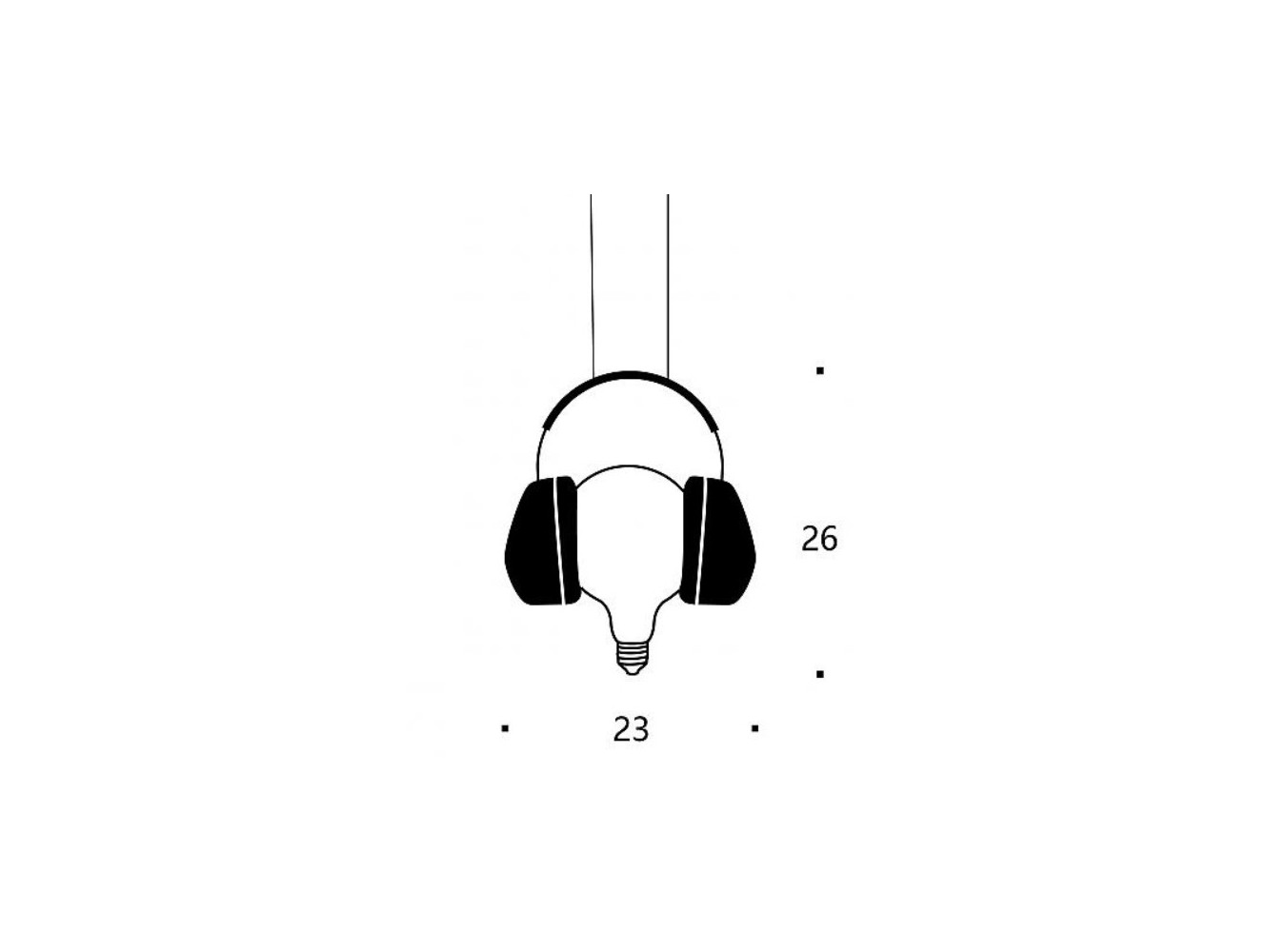 Ingo Maurer Shhh! Lámpara Colgante LED – Diseño Icónico y Regulable