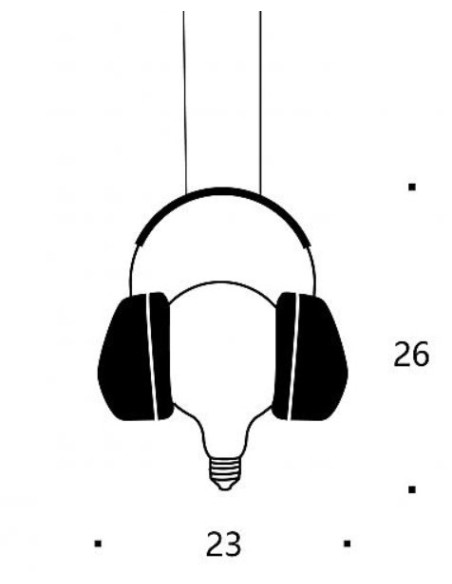 Ingo Maurer Shhh! Lámpara Colgante LED – Diseño Icónico y Regulable