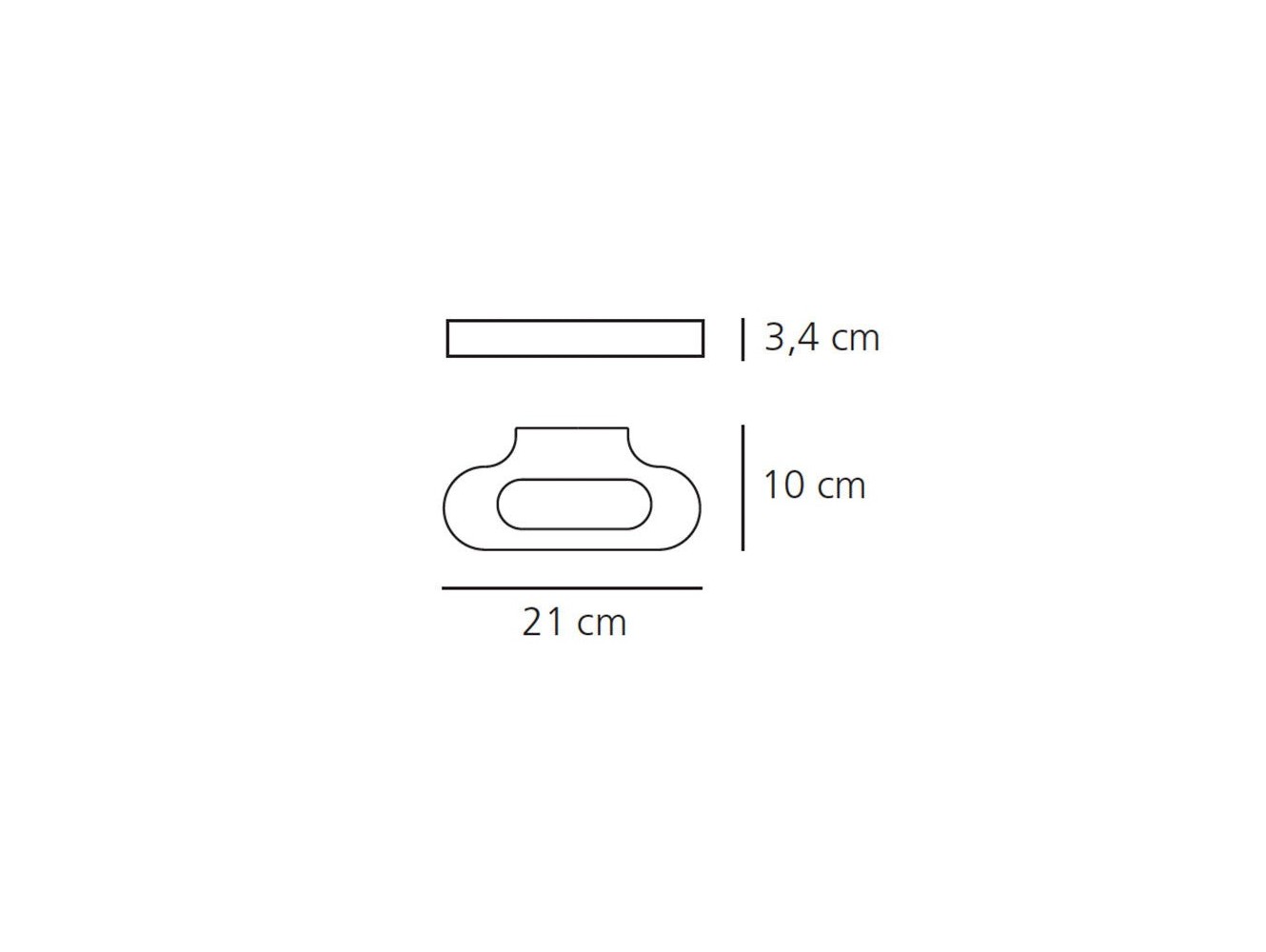 Talo 21 HALO Aplique de pared