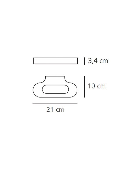 Talo 21 HALO Aplique de pared