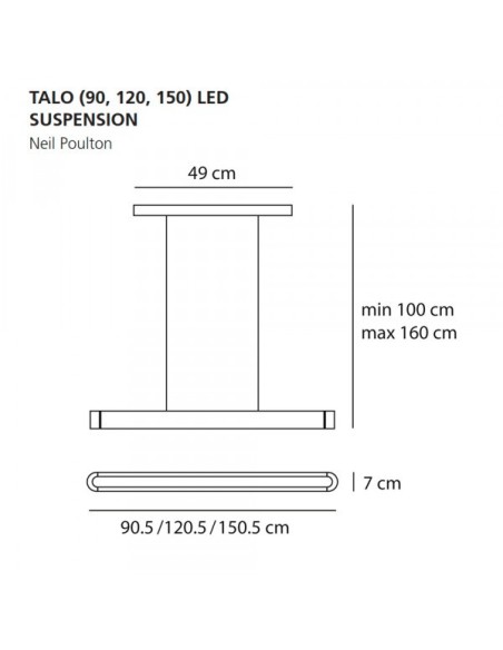 Talo 150 cm Suspensión