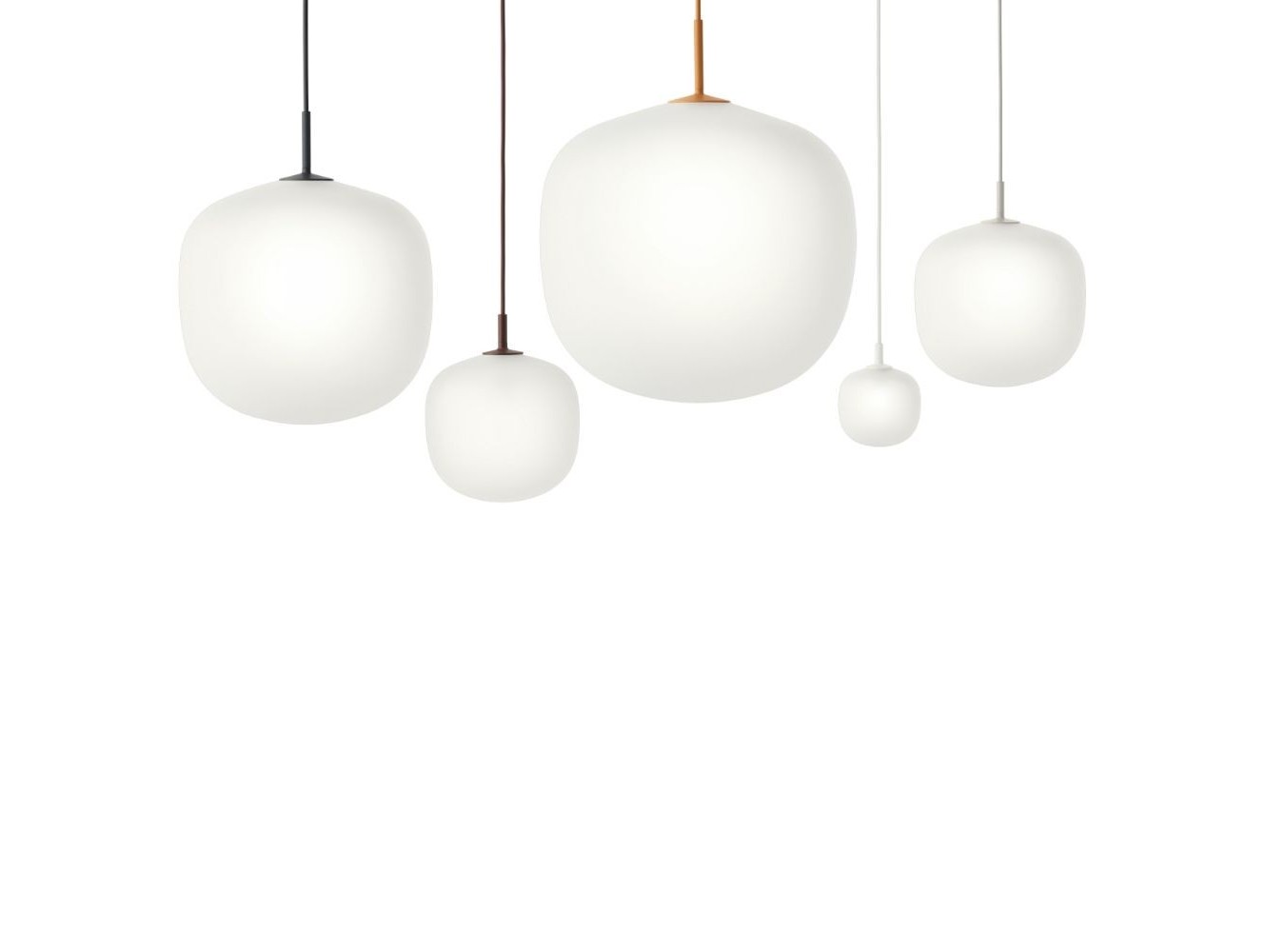 Muuto Rime Pendant Lamp Ø37 cm Lámpara de suspensión Blanco