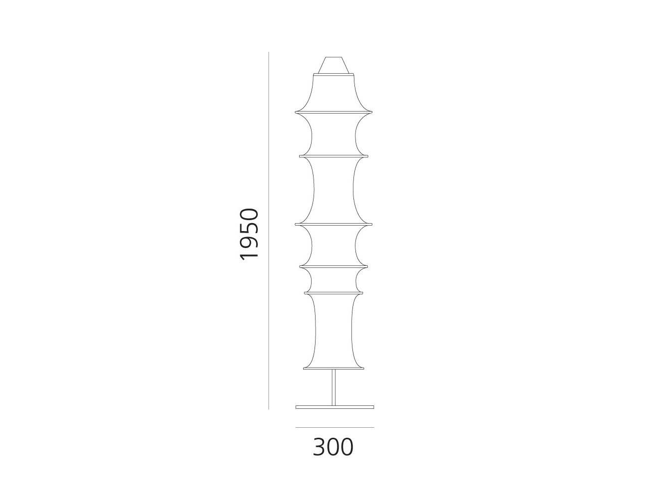 Artemide Falkland Lámpara de pie
