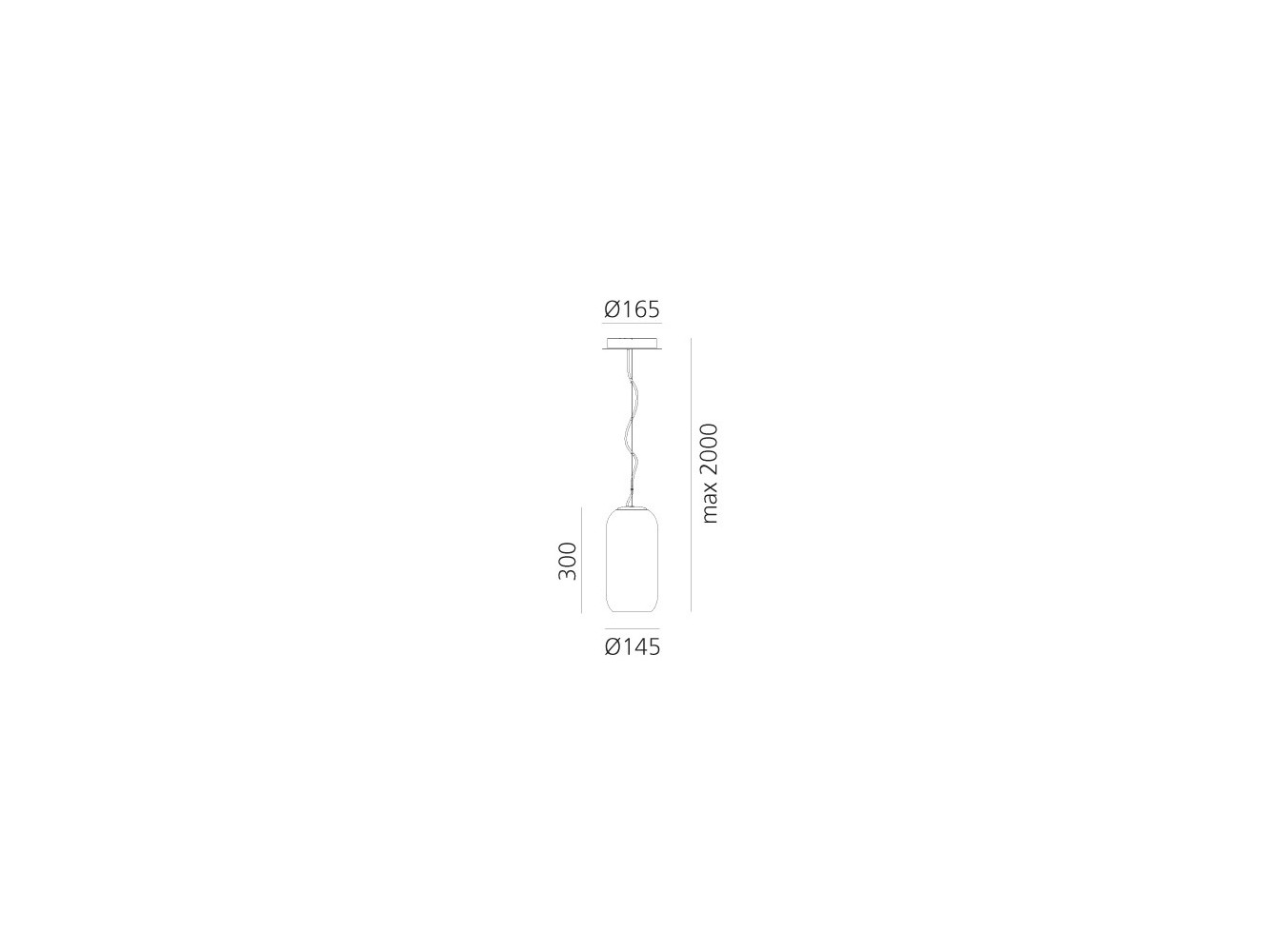 Artemide Gople Mini Lámpara de suspensión