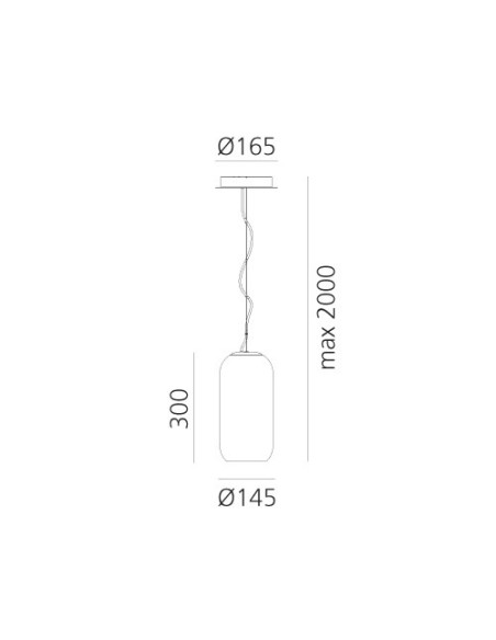 Artemide Gople Mini Lámpara de suspensión